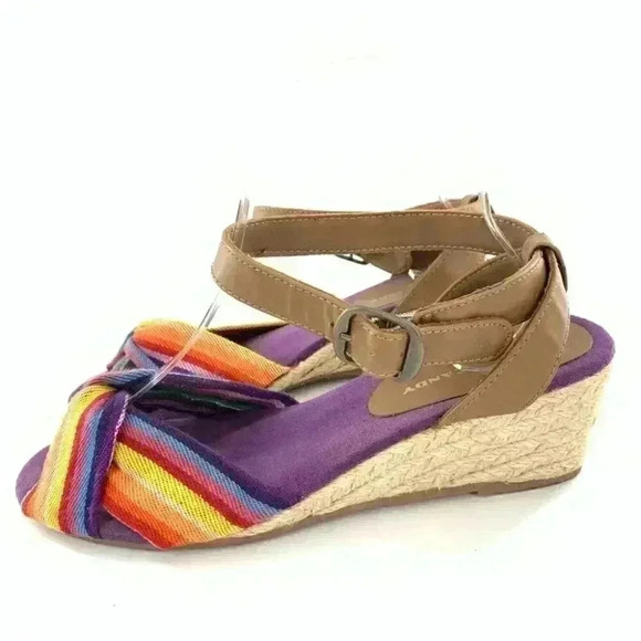 Rock & candy by zigi size 8 Tweety multicolored bright colorful Espadrilles - Picture 9 of 13
